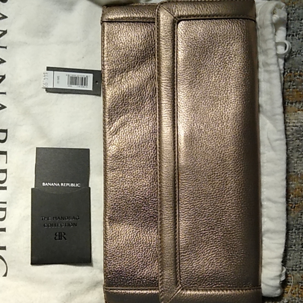 Banana Republic envelope clutch